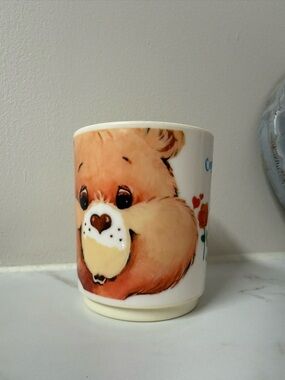 Care Bear “Friend Bear” plastic cup vintage 90s